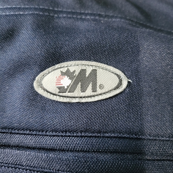 Monsport Men's Navy Pro Polytech Cuffed Sports Pants Size XXL - Picture 4 of 10